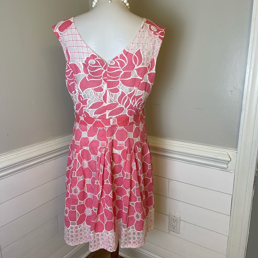 Signature Robbie Bee Floral Dress 14 FREE SHIP - Picture 3 of 4